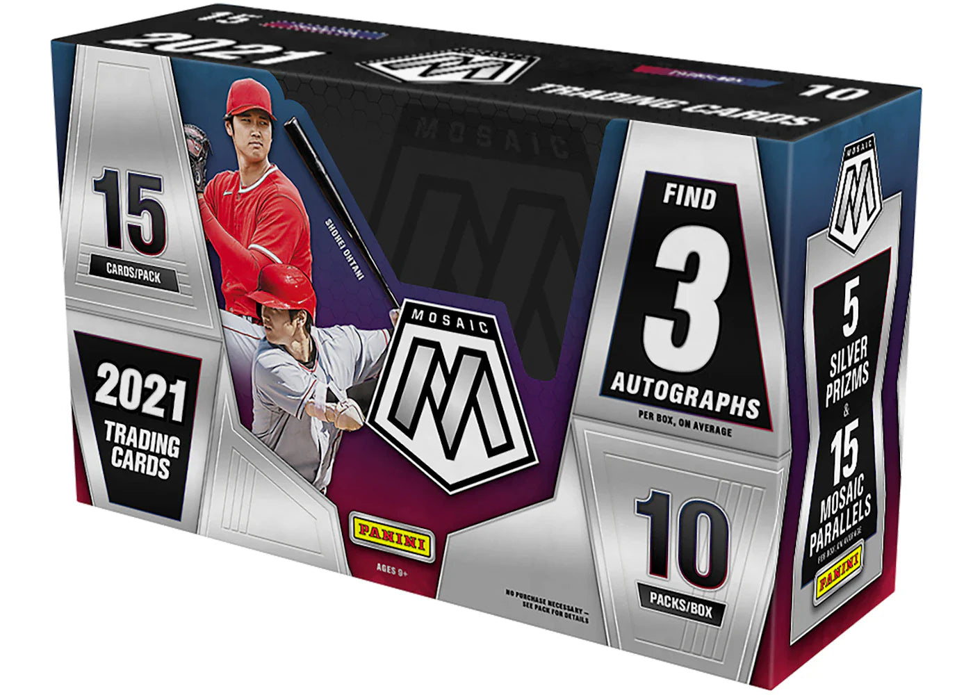 2021 Panini Mosaic Baseball Hobby Box