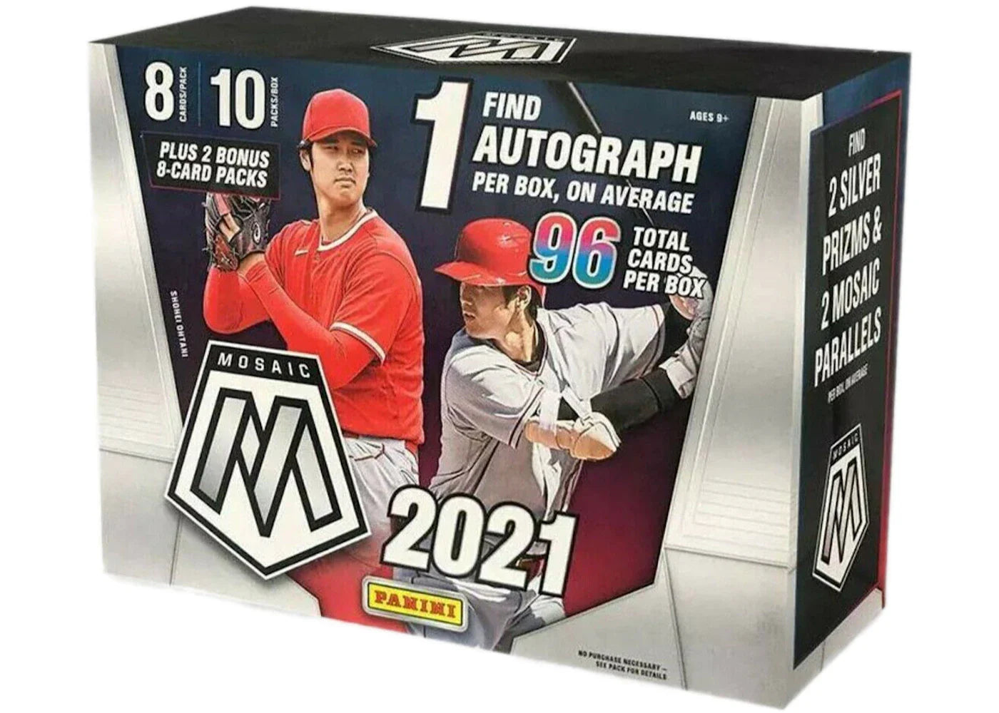 2021 Panini Mosaic Baseball Mega Box (96 ct.)