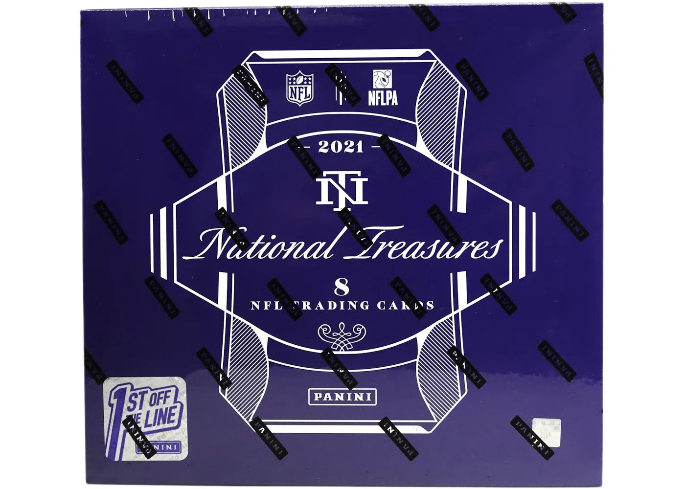 2021 Panini National Treasures Football 1st Off The Line Hobby Box