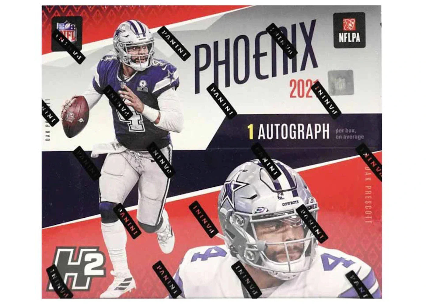2021 Panini Phoenix Football H2 Hobby Hybrid Box