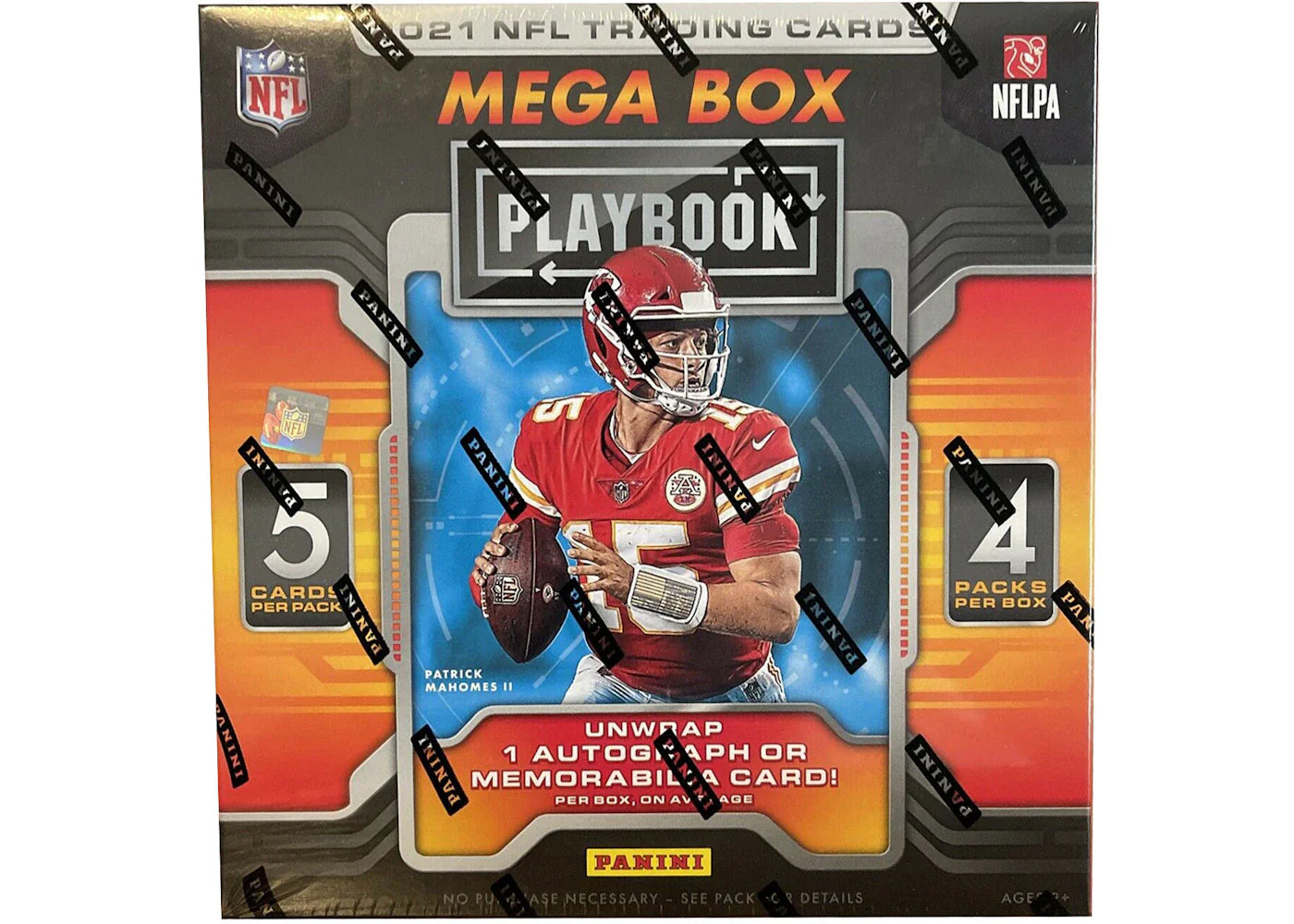 2021 Panini Playbook Football Mega Box (Orange Parallels)