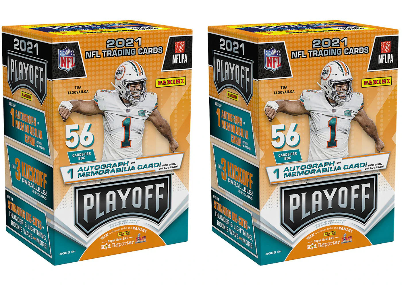 2021 Panini Playoff Football Blaster Box 2x Lot