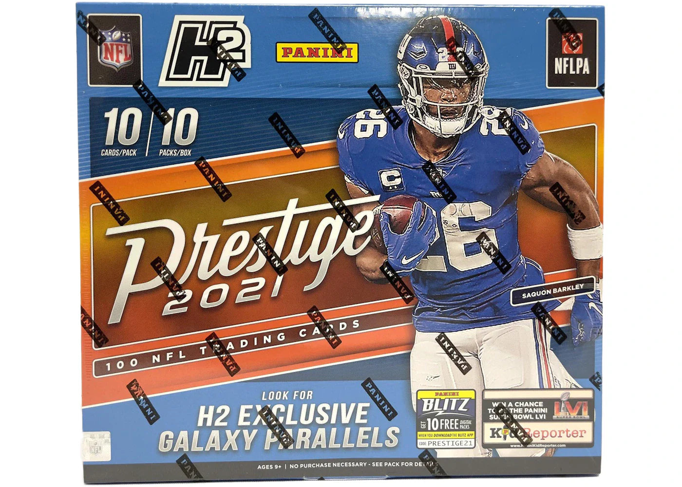 2021 Panini Prestige Football H2 Hobby Hybrid Box