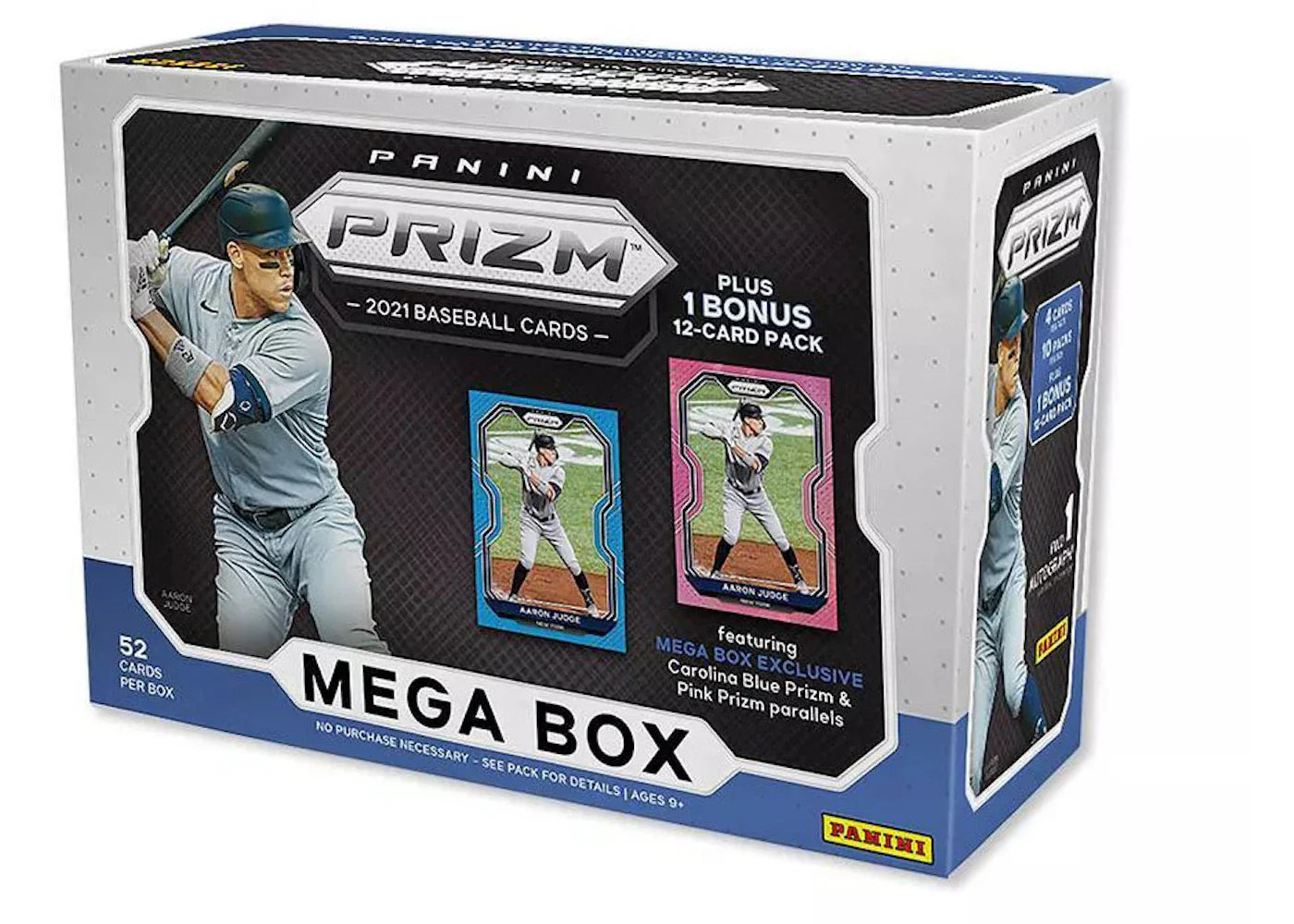 2021 Panini Prizm Baseball Mega Box (Carolina Blue & Pink Prizm)