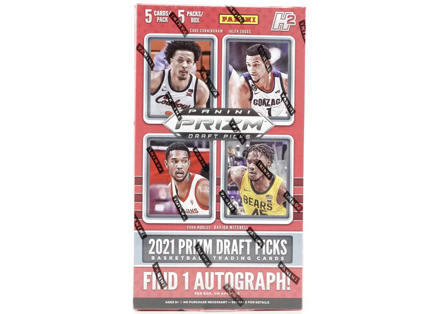 2021 Panini Prizm Draft Picks Collegiate Basketball H2 Hybrid Box