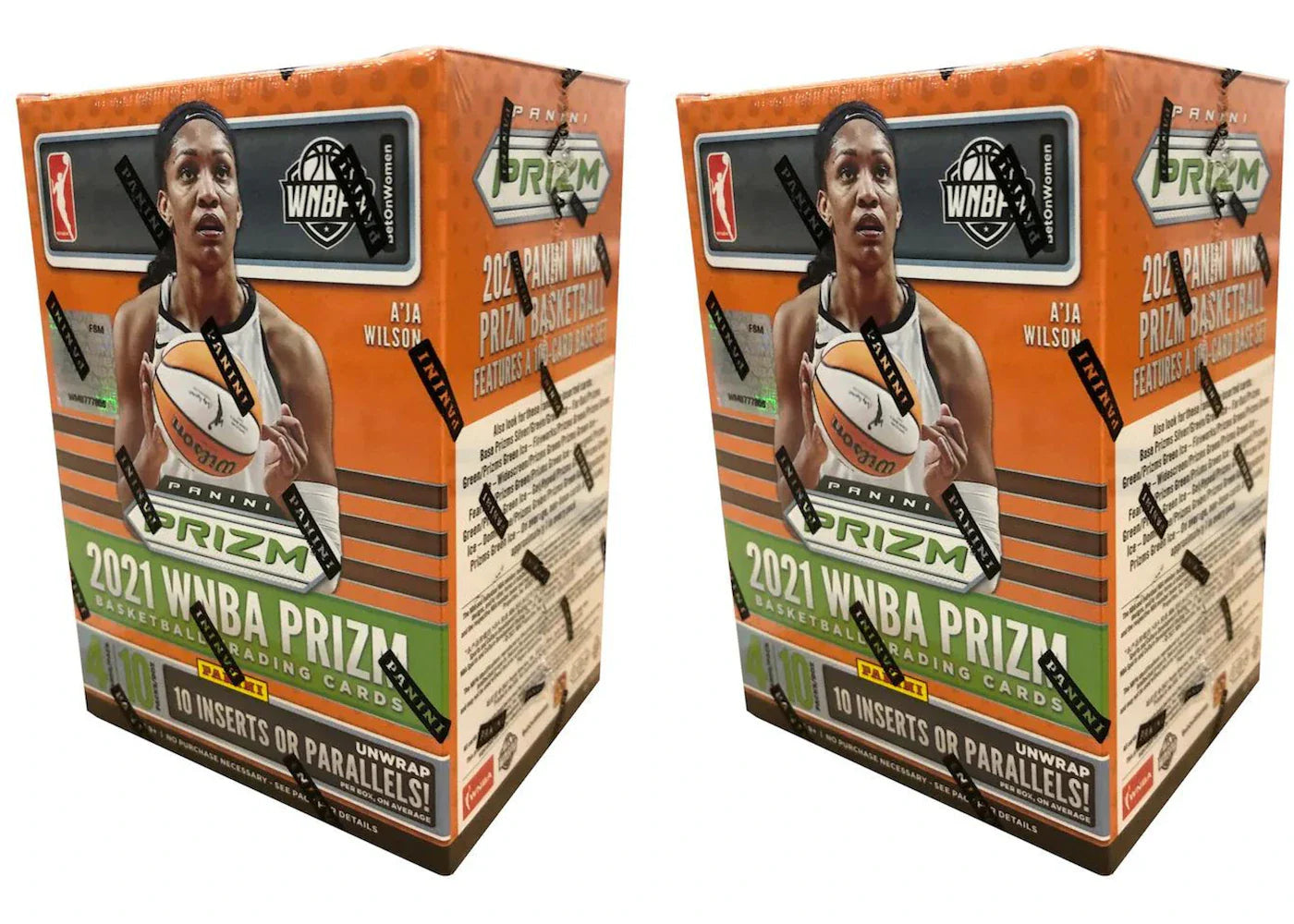 2021 Panini Prizm WNBA Basketball (Fanatics 10-Pack) Blaster Box 2x Lot