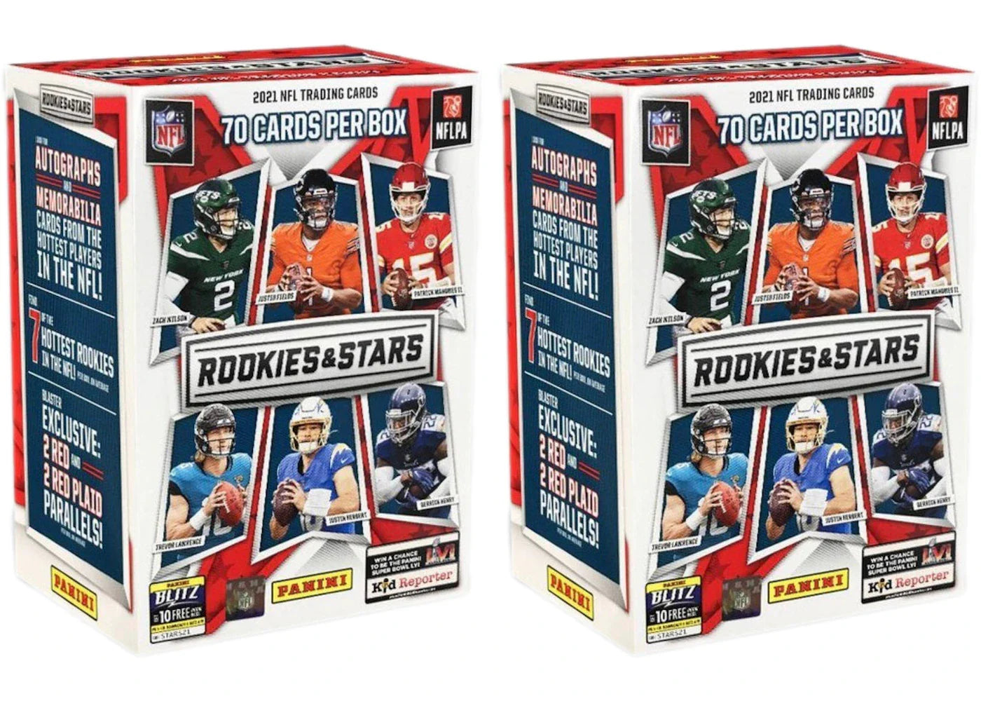 2021 Panini Rookies & Stars Football Blaster Box 2x Lot
