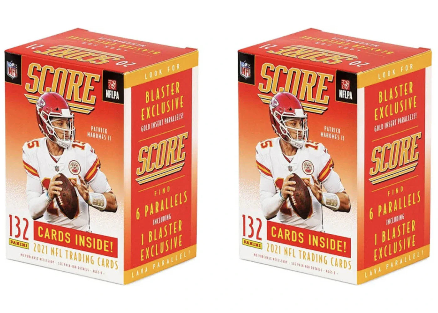 2021 Panini Score Football Blaster Box 2x Lot