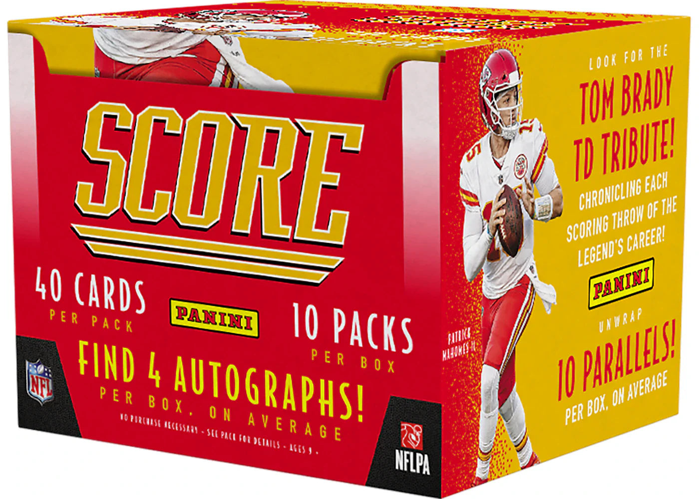 2021 Panini Score Football Hobby Box