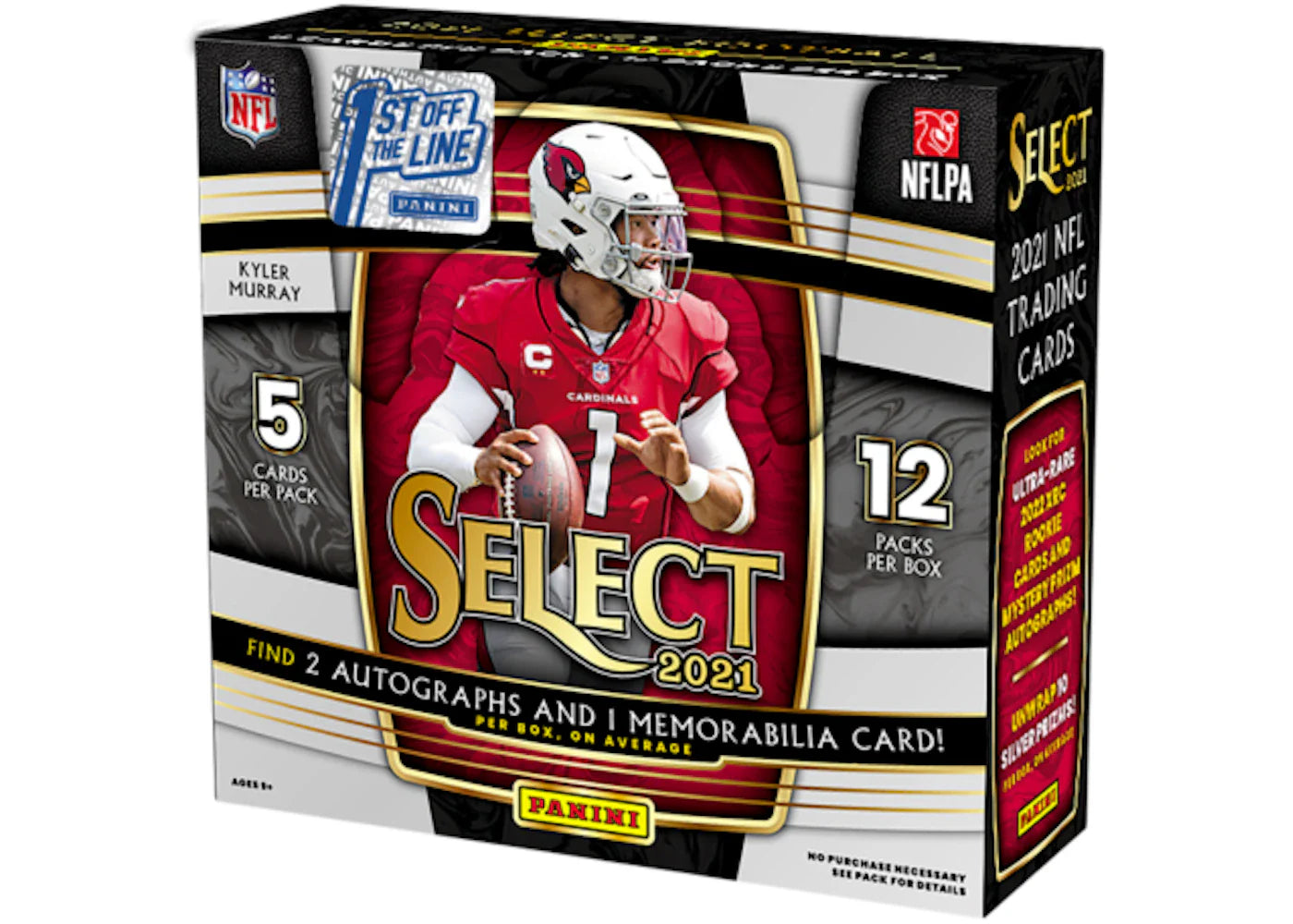 2021 Panini Select Football 1st Off The Line Hobby Box