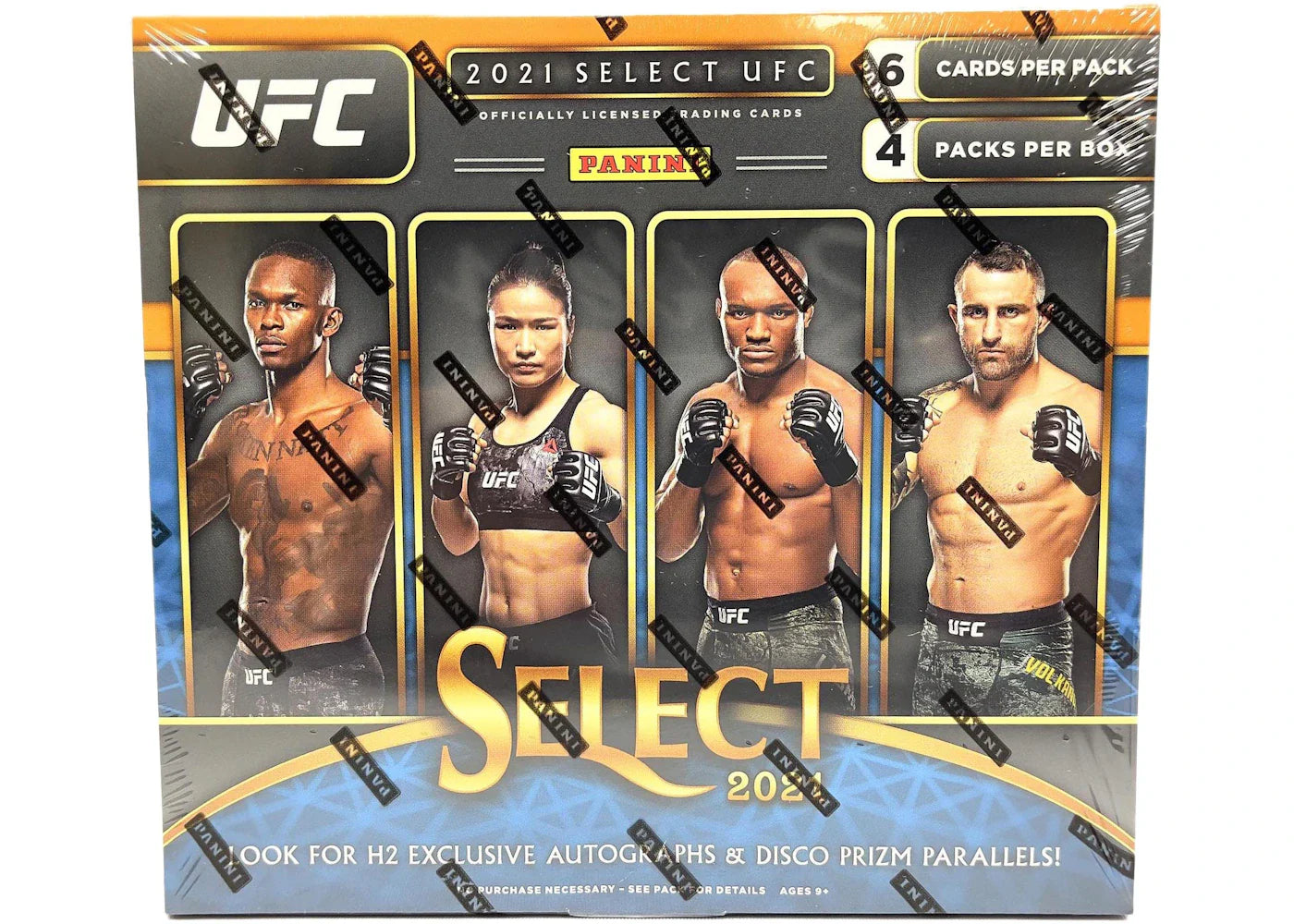 2021 Panini Select UFC H2 Hobby Hybrid Box