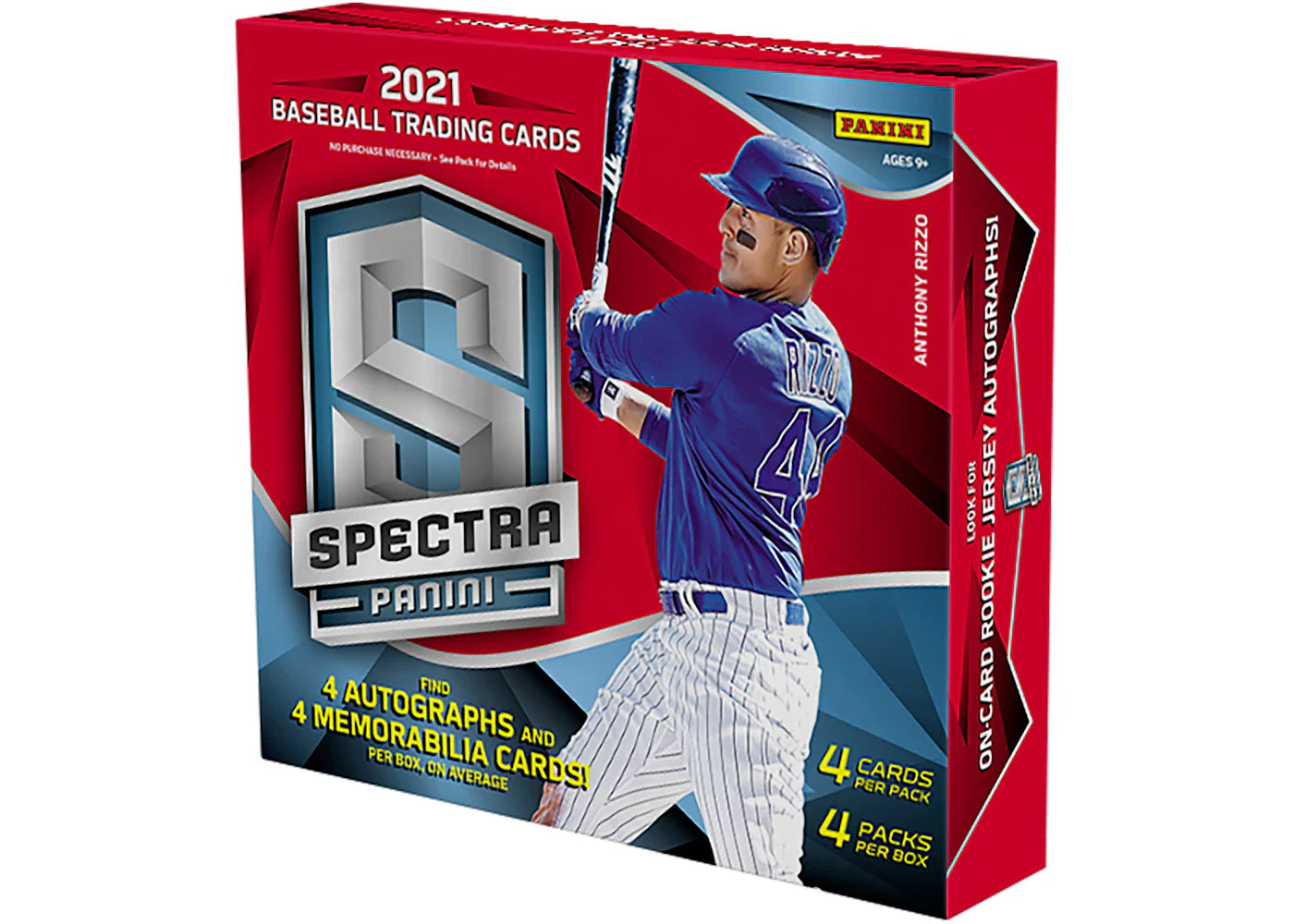 2021 Panini Spectra Baseball Hobby Box
