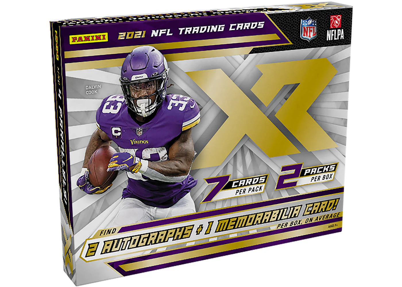 2021 Panini XR Football Hobby Box