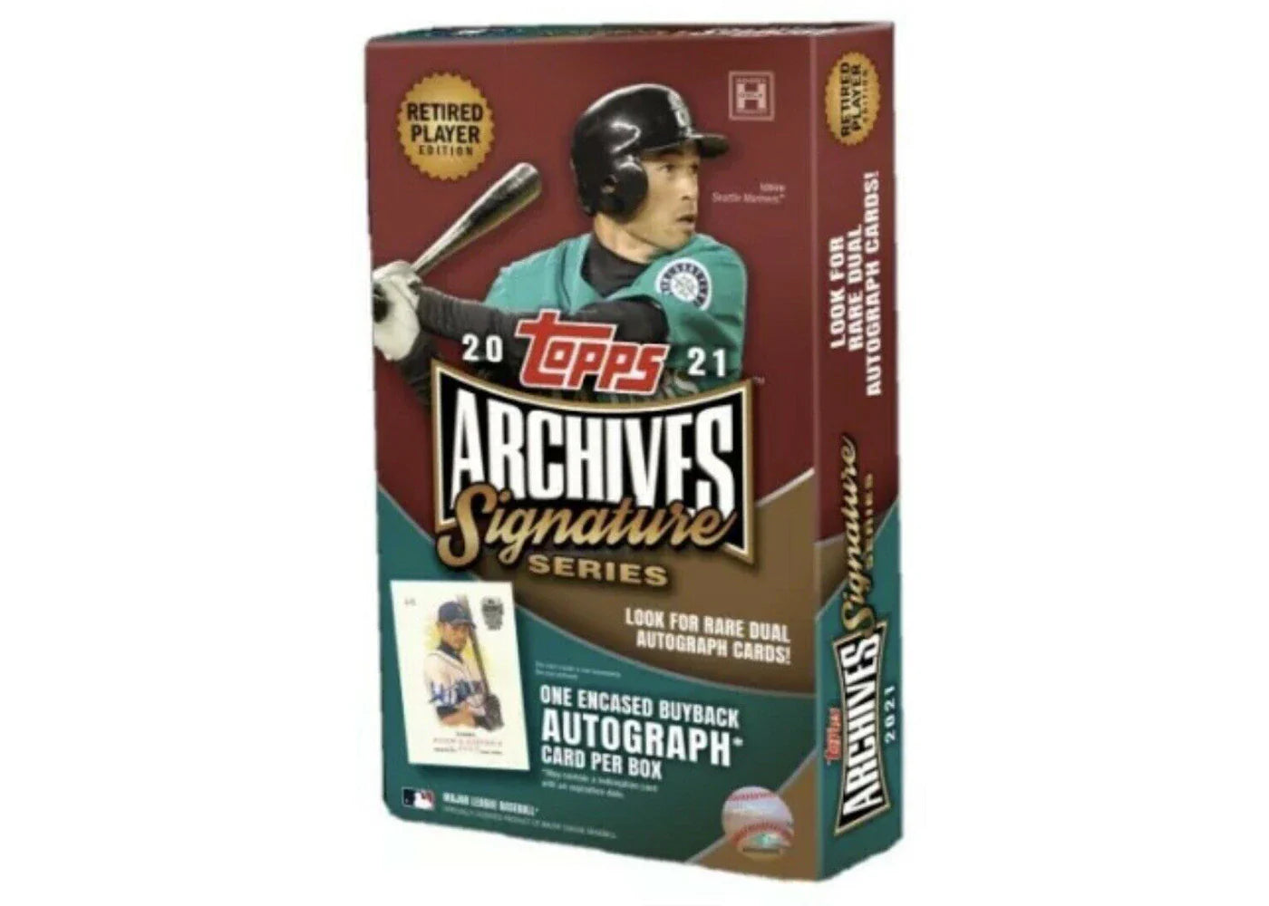 2021 Topps Archives Signature Series Retired Player Edition Baseball Hobby Box
