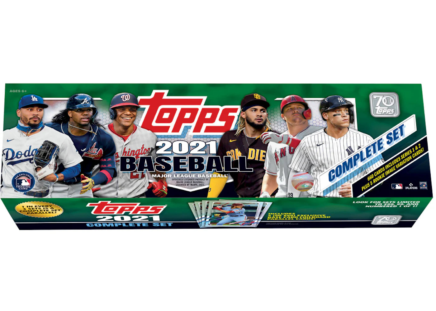 2021 Topps Baseball Complete Factory Set (Retail Green)