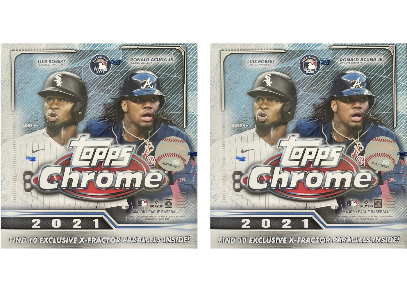 2021 Topps Chrome Baseball Mega Box 2x Lot