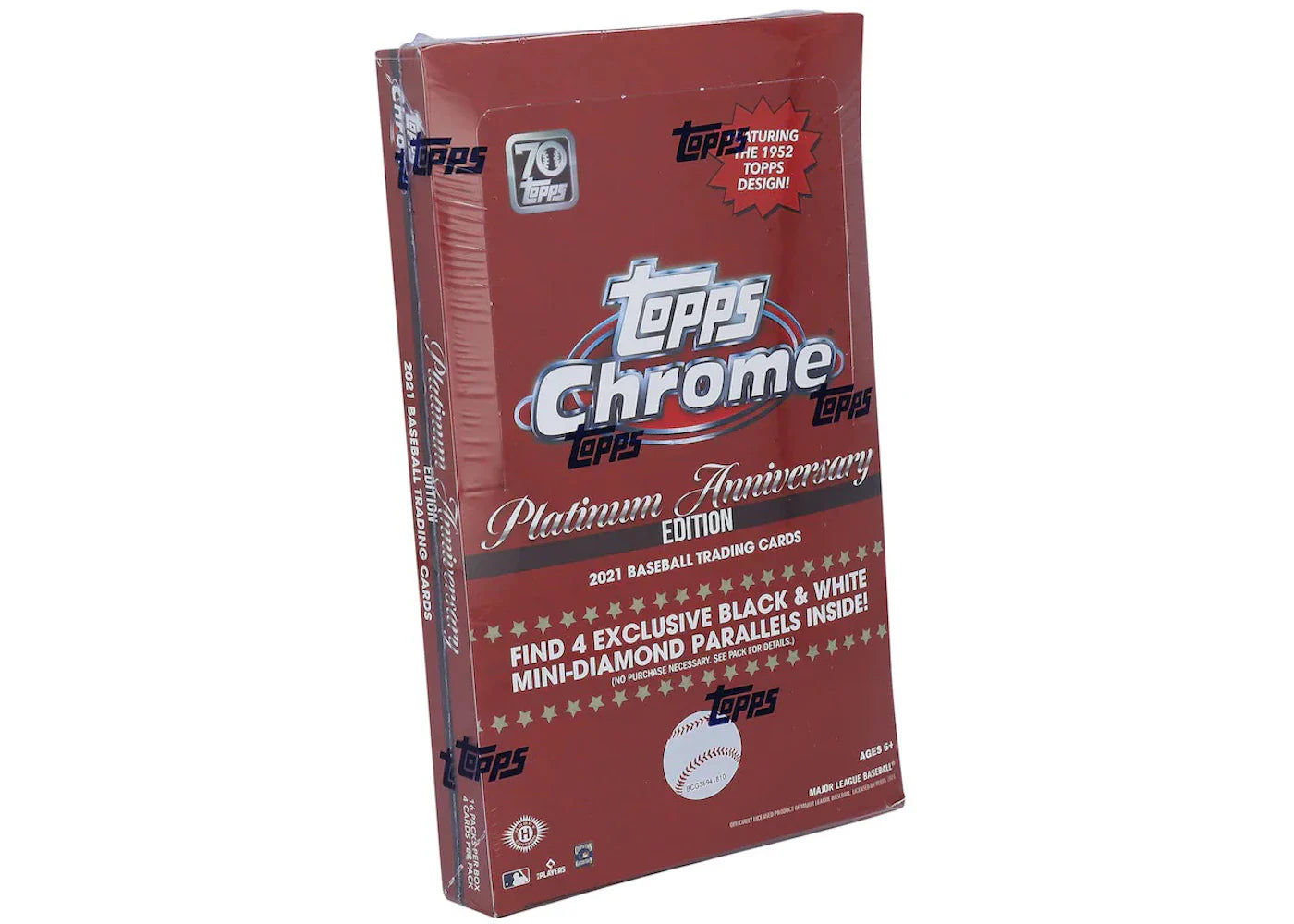 2021 Topps Chrome Platinum Anniversary Baseball Hobby Lite Box