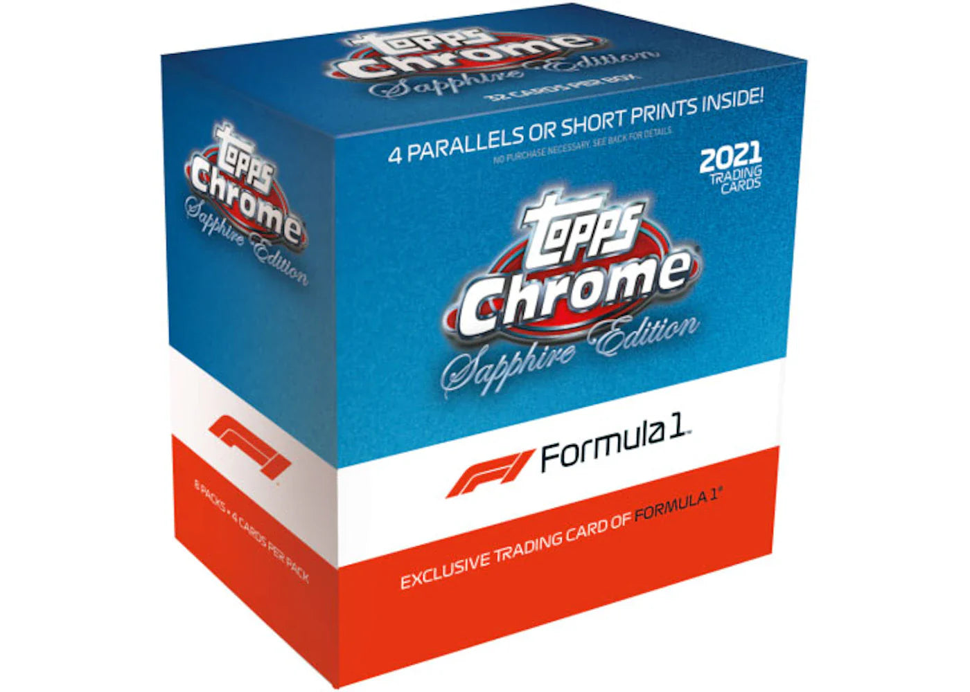 2021 Topps Chrome Sapphire Edition Formula 1 Racing Box