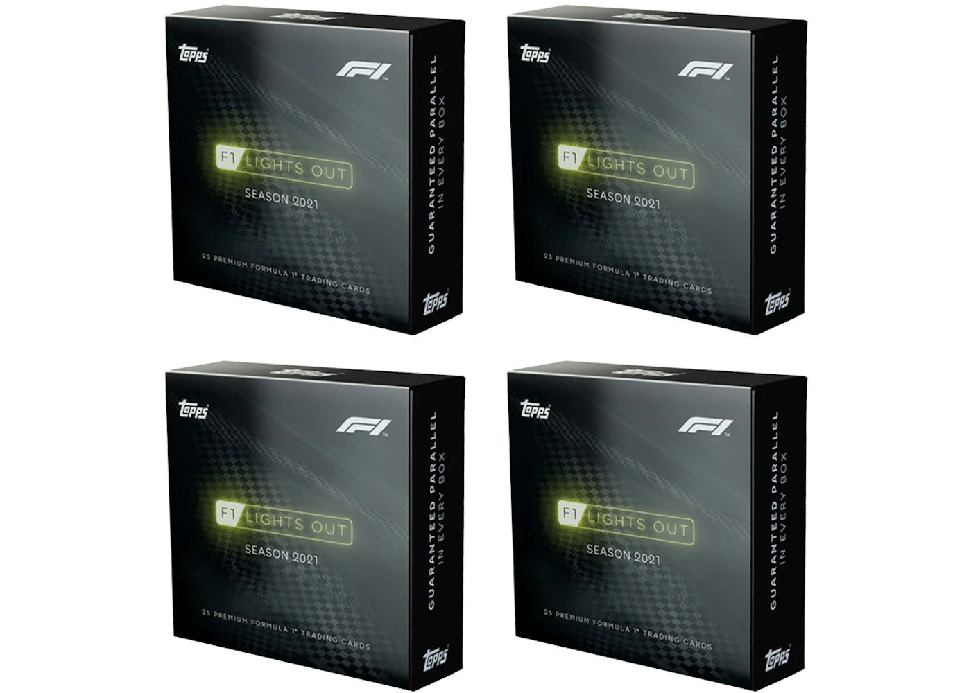 2021 Topps Formula 1 Lights Out Racing On Demand Box Set 4x Lot