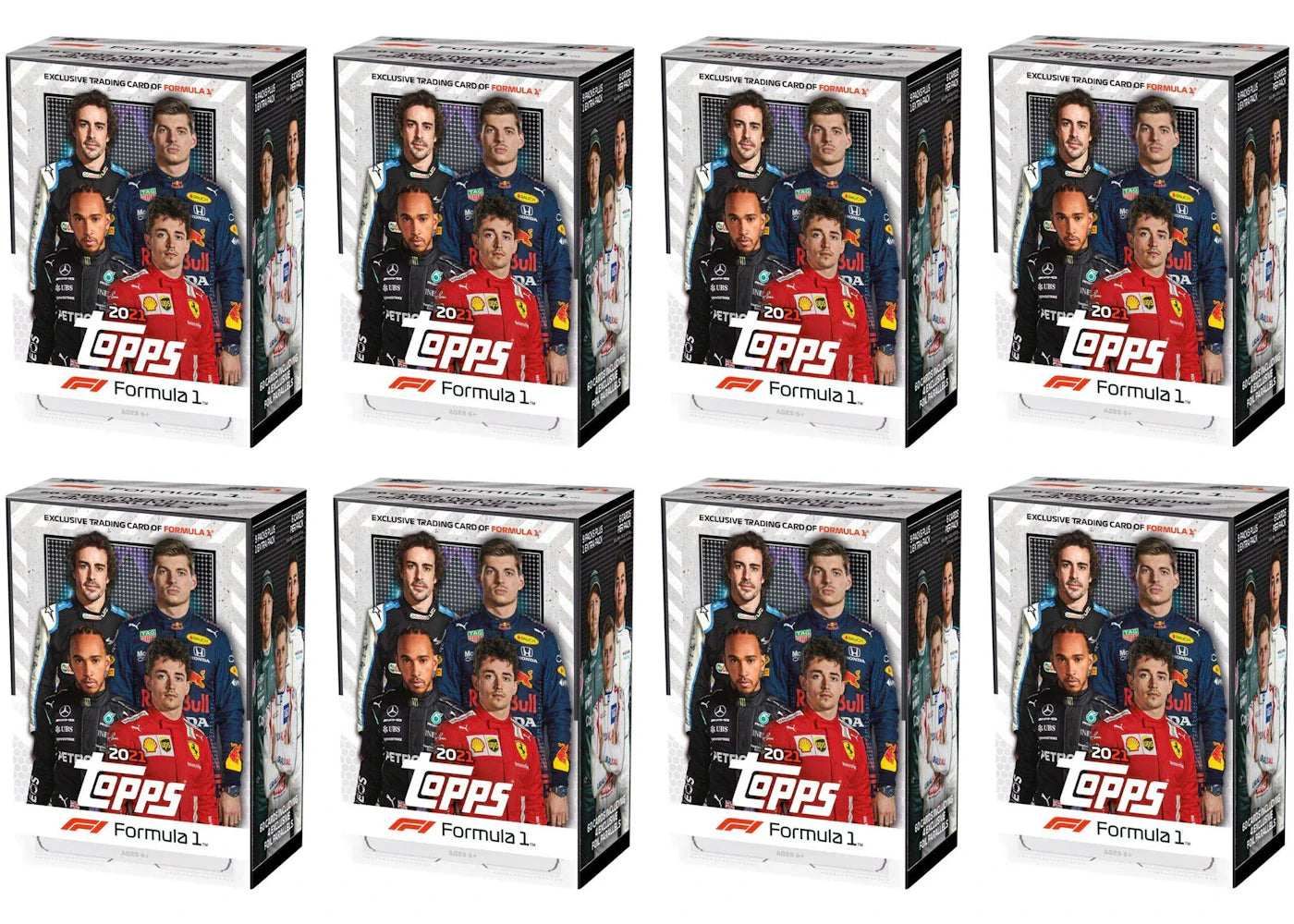 2021 Topps Formula 1 Racing Blaster Box 8x Lot