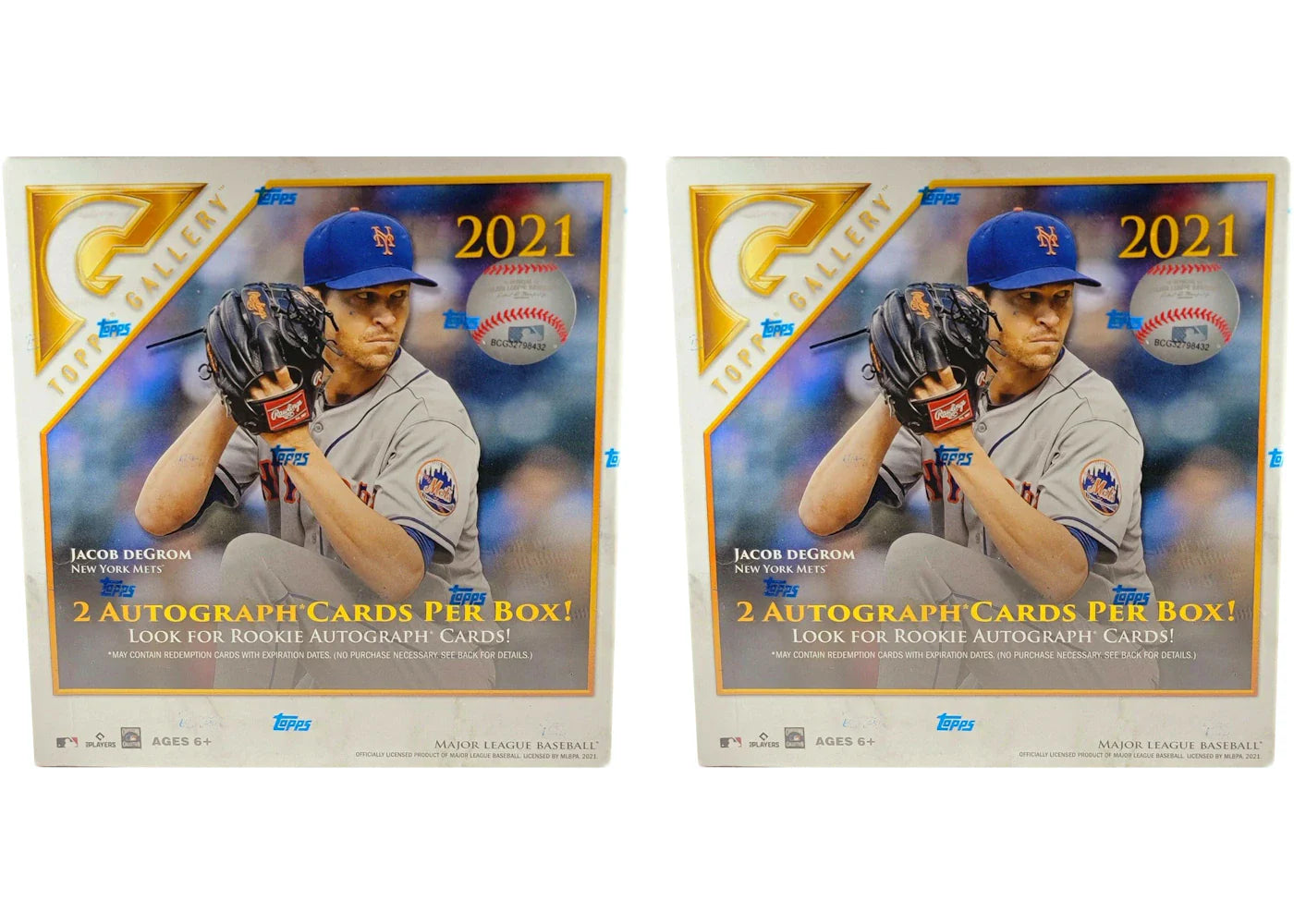 2021 Topps Gallery Baseball Mega Box 2x Lot