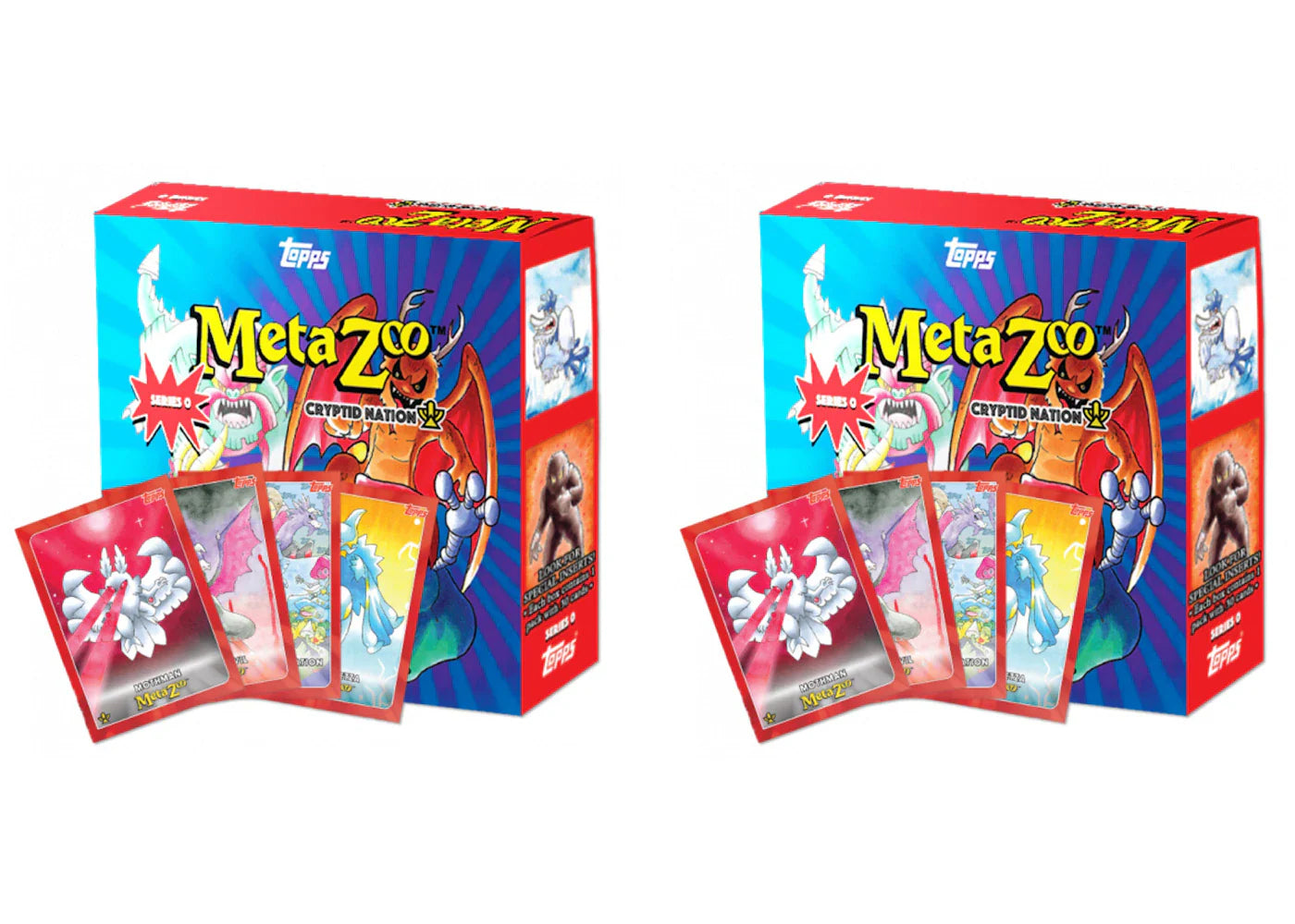 2021 Topps MetaZoo TCG Cryptid Nation Series 0 (30-Card Pack) 2x Lot