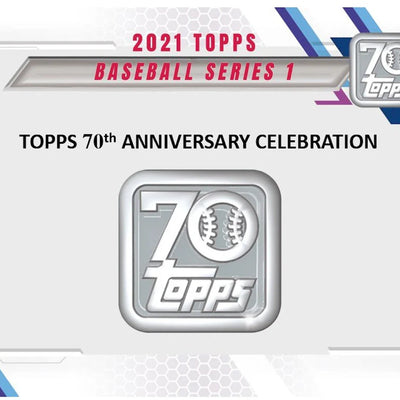 2021 Topps Series 1 Baseball Jumbo Box