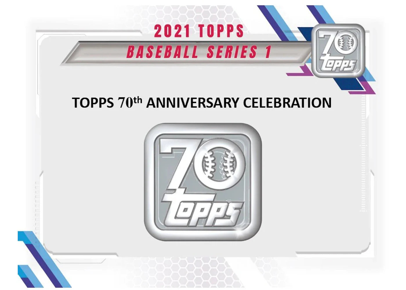 2021 Topps Series 1 Baseball Jumbo Box