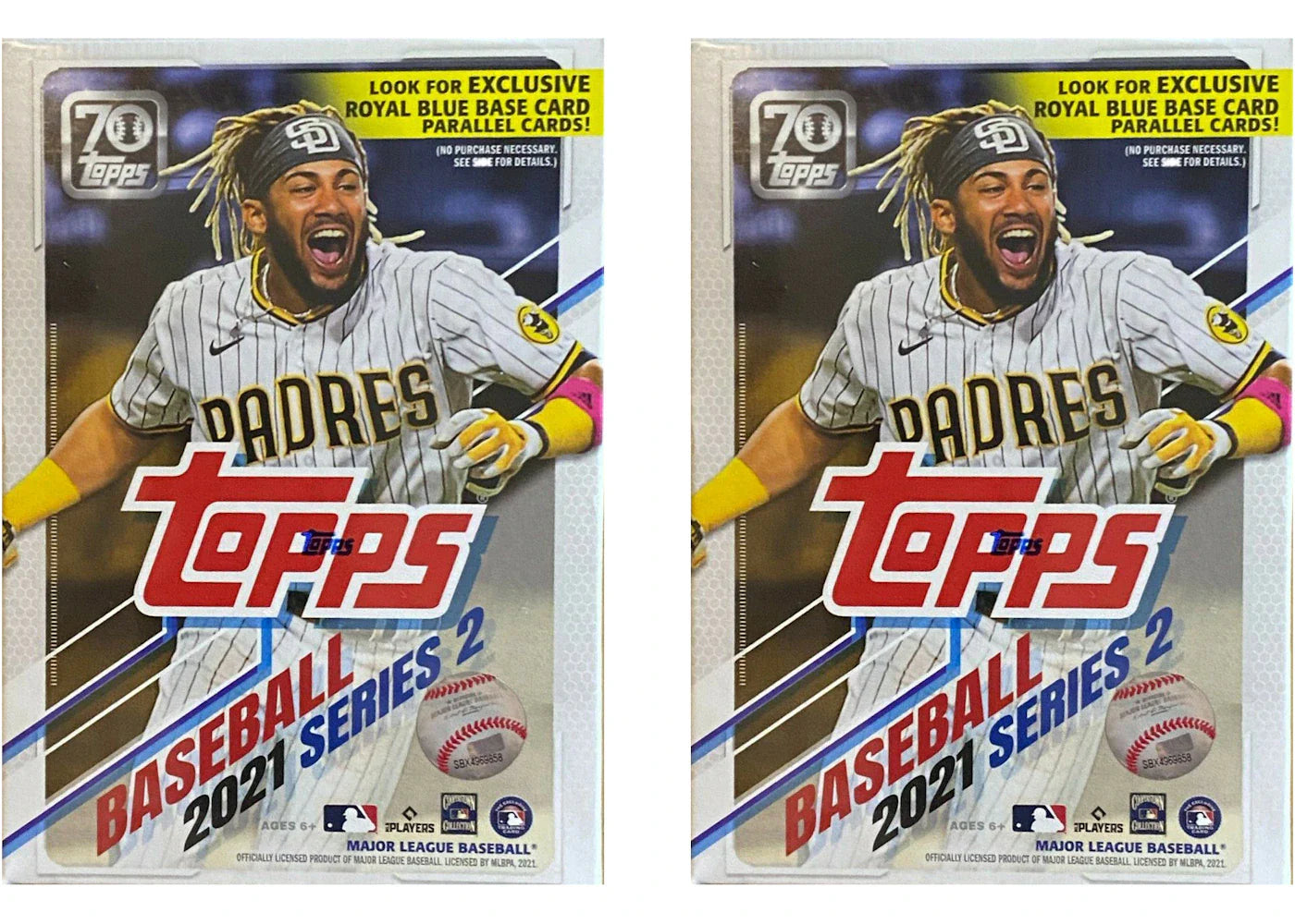 2021 Topps Series 2 Baseball Blaster Box 2x Lot