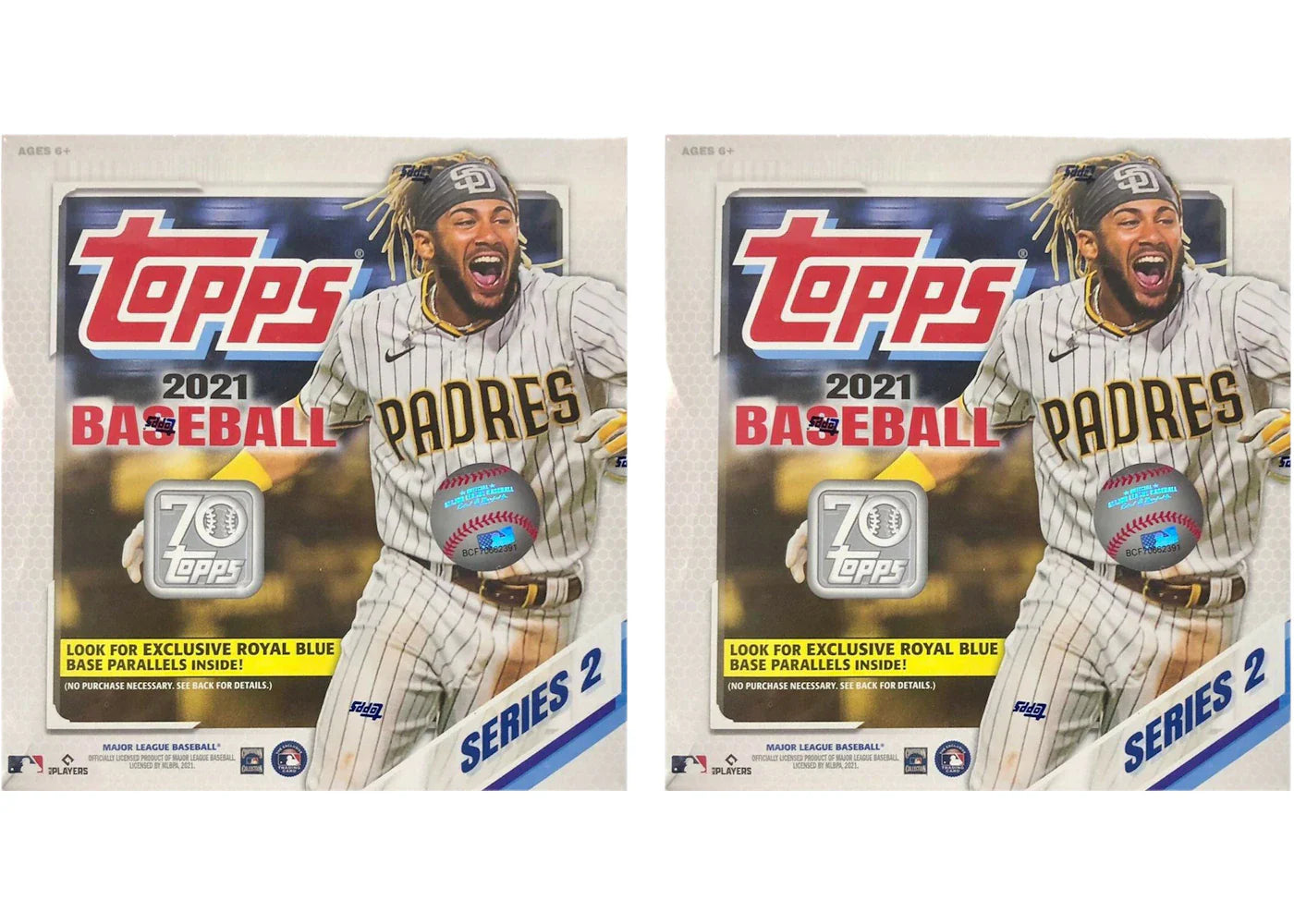 2021 Topps Series 2 Baseball Mega Box 2x Lot