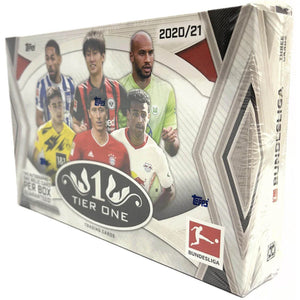 2020-21 Topps Tier One Bundesliga Soccer Hobby Box