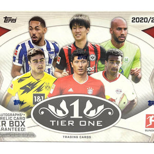 2020-21 Topps Tier One Bundesliga Soccer Hobby Box