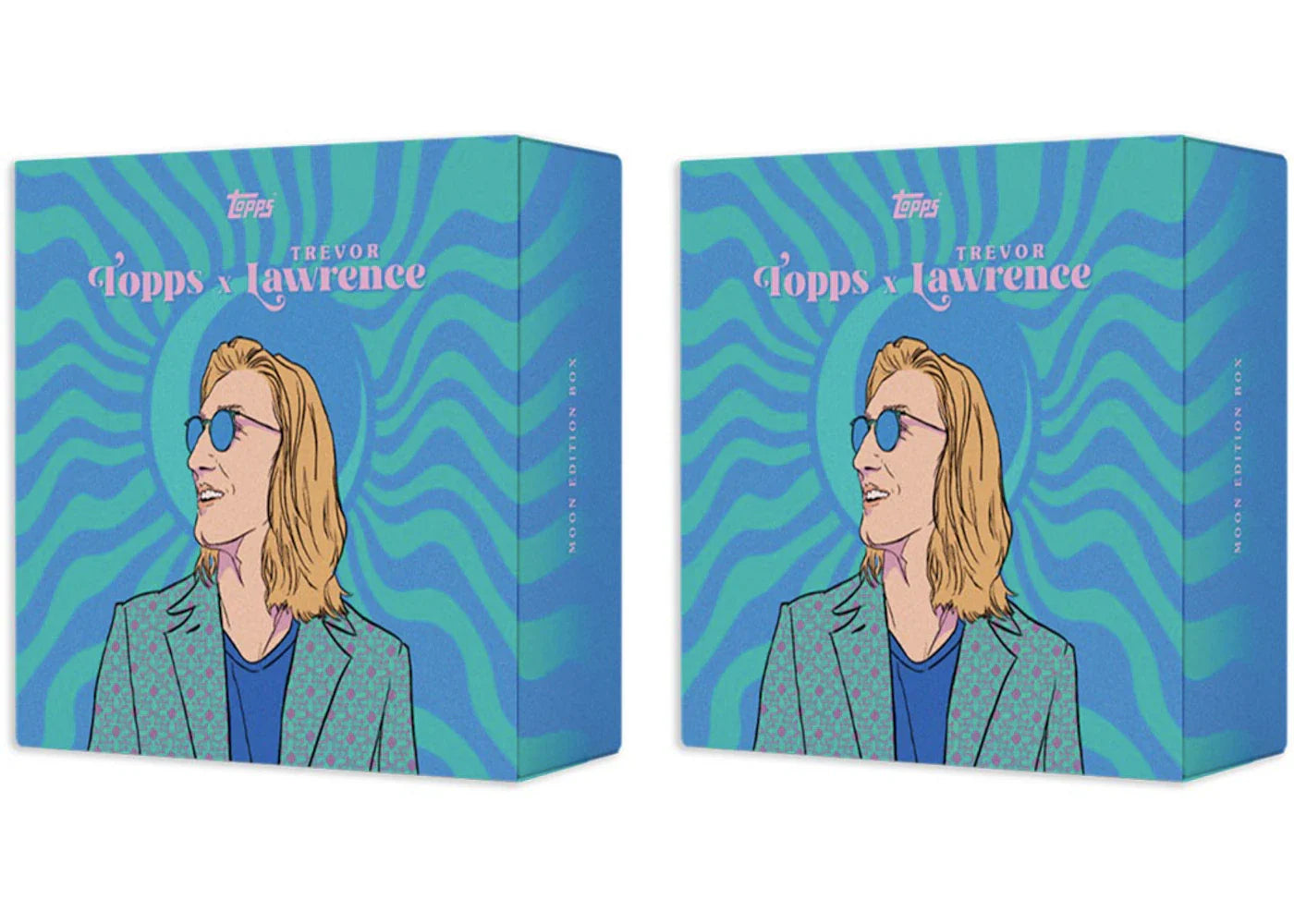 2021 Topps Trevor Lawrence Football Online Exclusive Box Moon 2x Lot