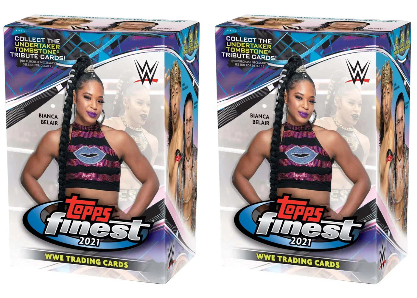 2021 Topps WWE Finest Wrestling Blaster Box 2x Lot