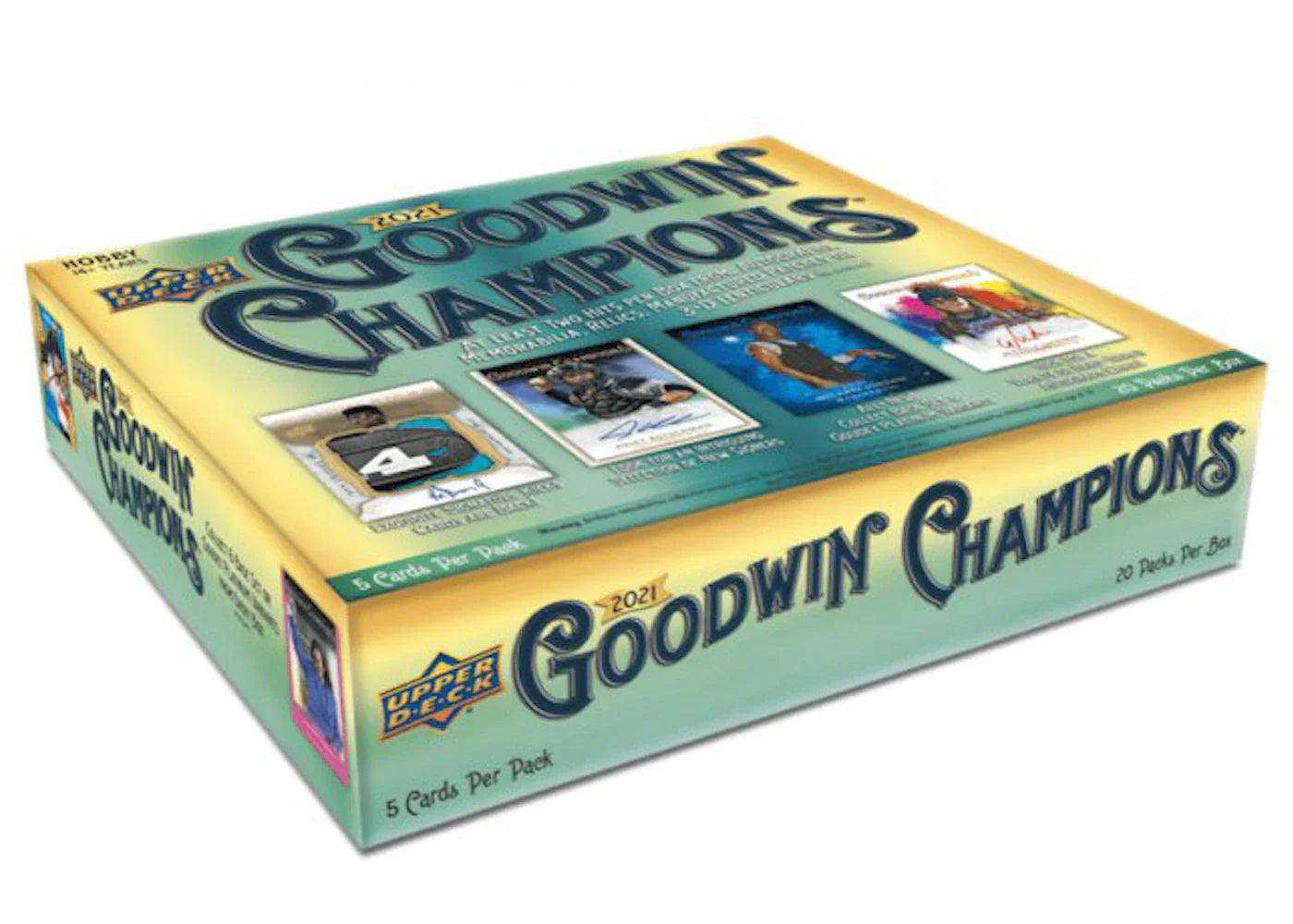 2021 Upper Deck Goodwin Champions Hobby Box