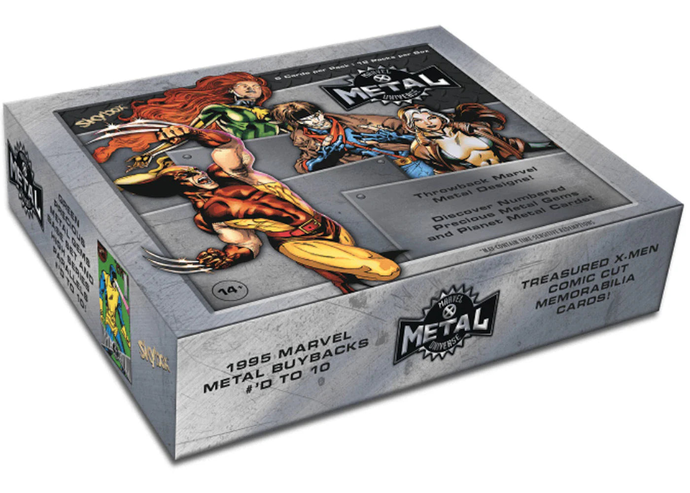 2020-21 Upper Deck Marvel X-Men Metal Universe Hobby Box