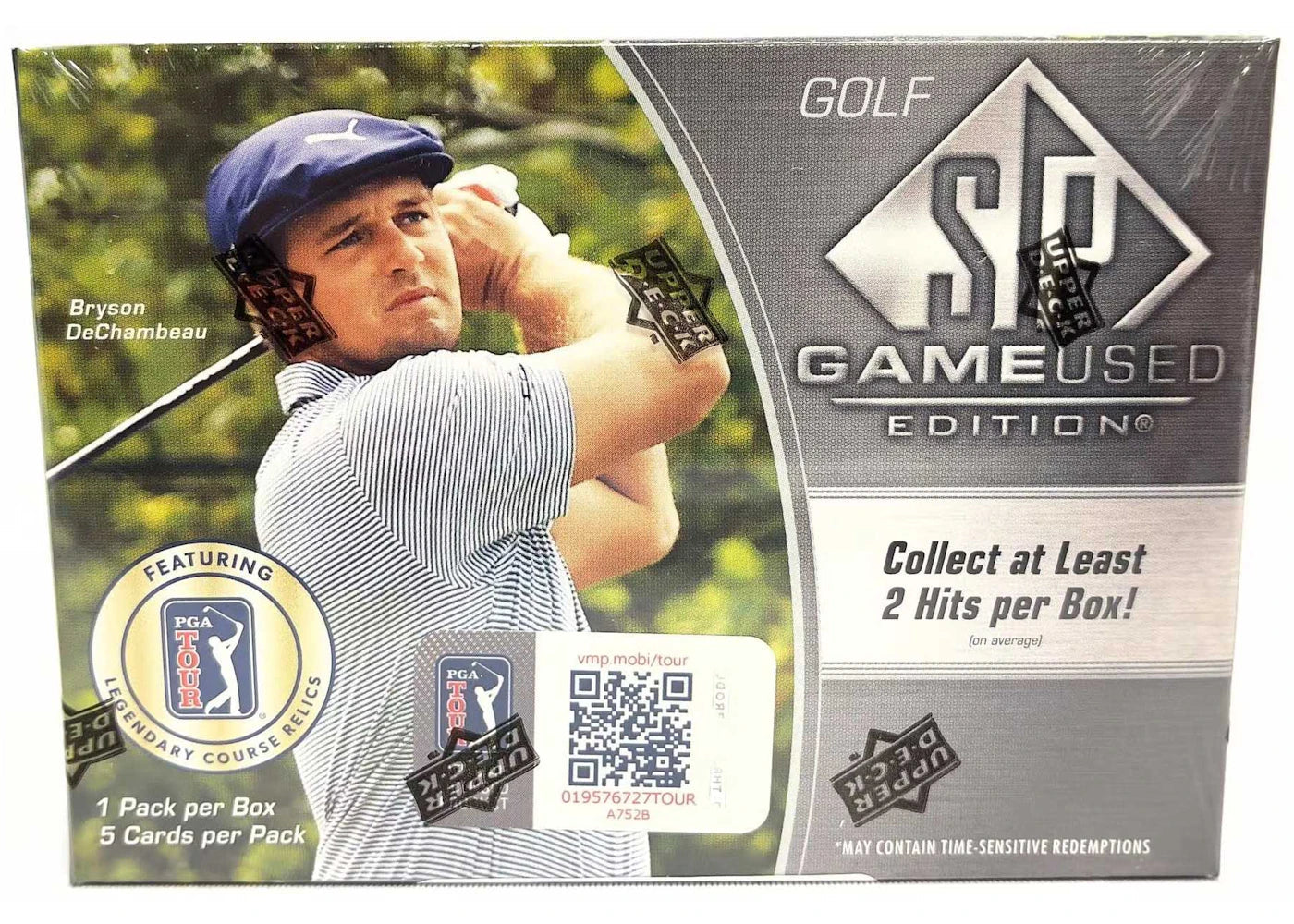2021 Upper Deck SP Game Used Golf Hobby Box