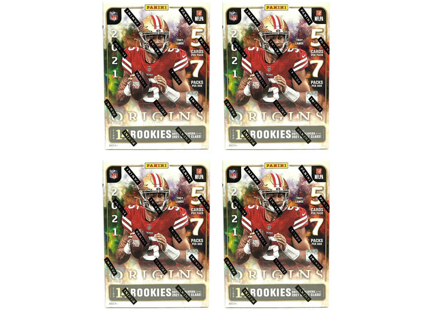2021 Panini Origins Football International Blaster Box 4x Lot