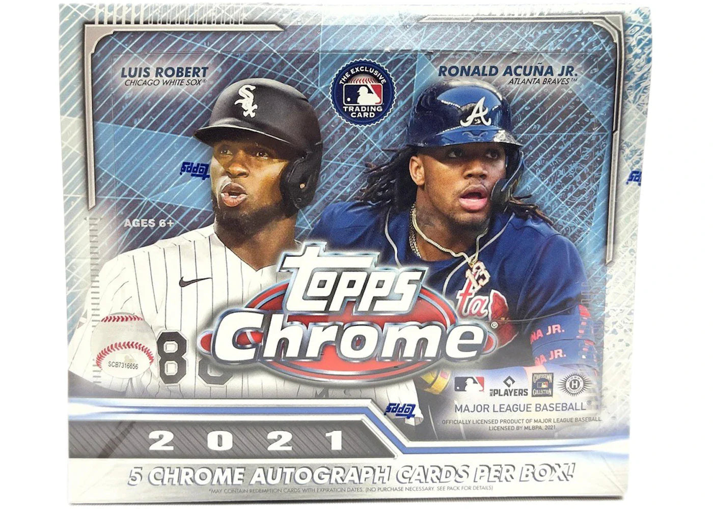 2021 Topps Chrome Baseball Jumbo Box