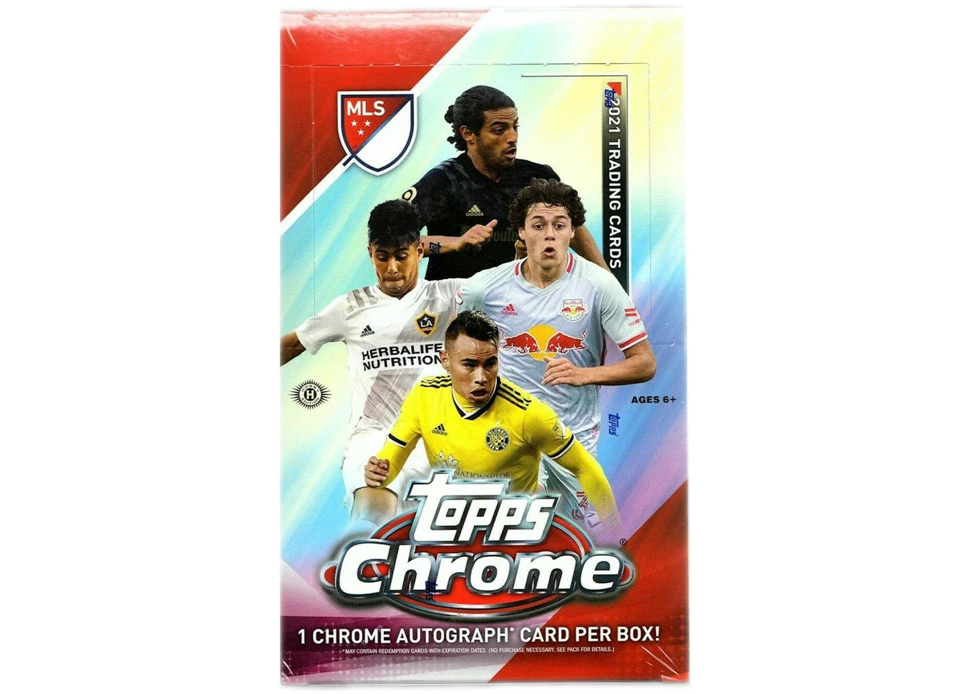 2021 Topps Chrome MLS Soccer Hobby Box