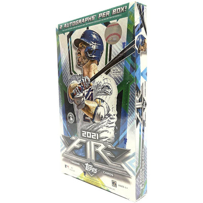 2021 Topps Fire Baseball Hobby Box