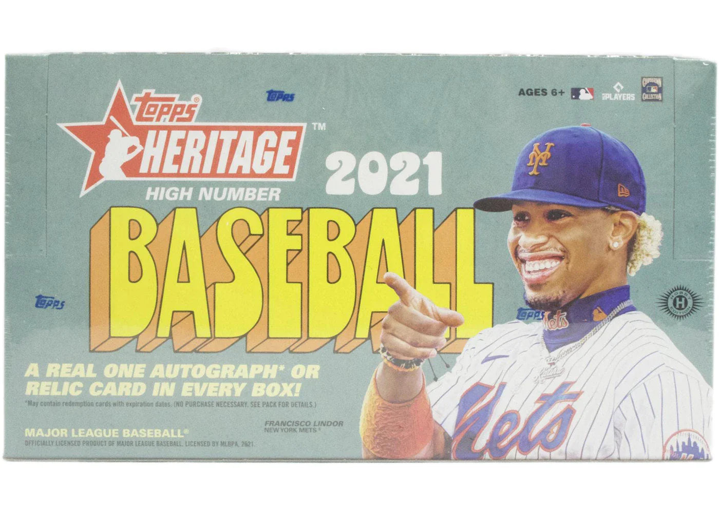 2021 Topps Heritage High Number Baseball Hobby Box