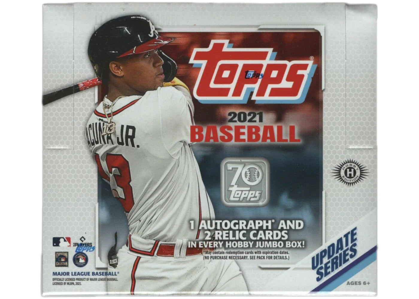 2021 Topps Update Series Baseball HTA Jumbo Box