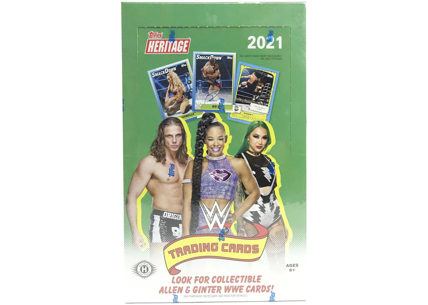 2021 Topps WWE Heritage Wrestling Hobby Box