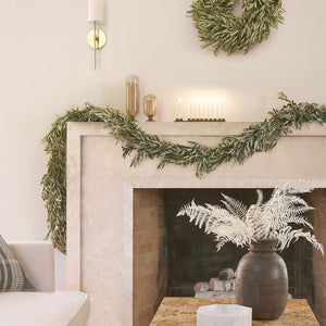 Fresh Handmade Olive Branch Garland