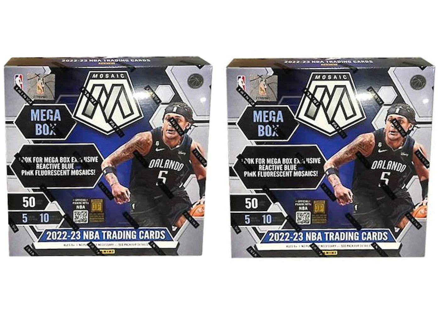 2022-2023 Panini Mosaic Basketball Mega Box 2x Lot