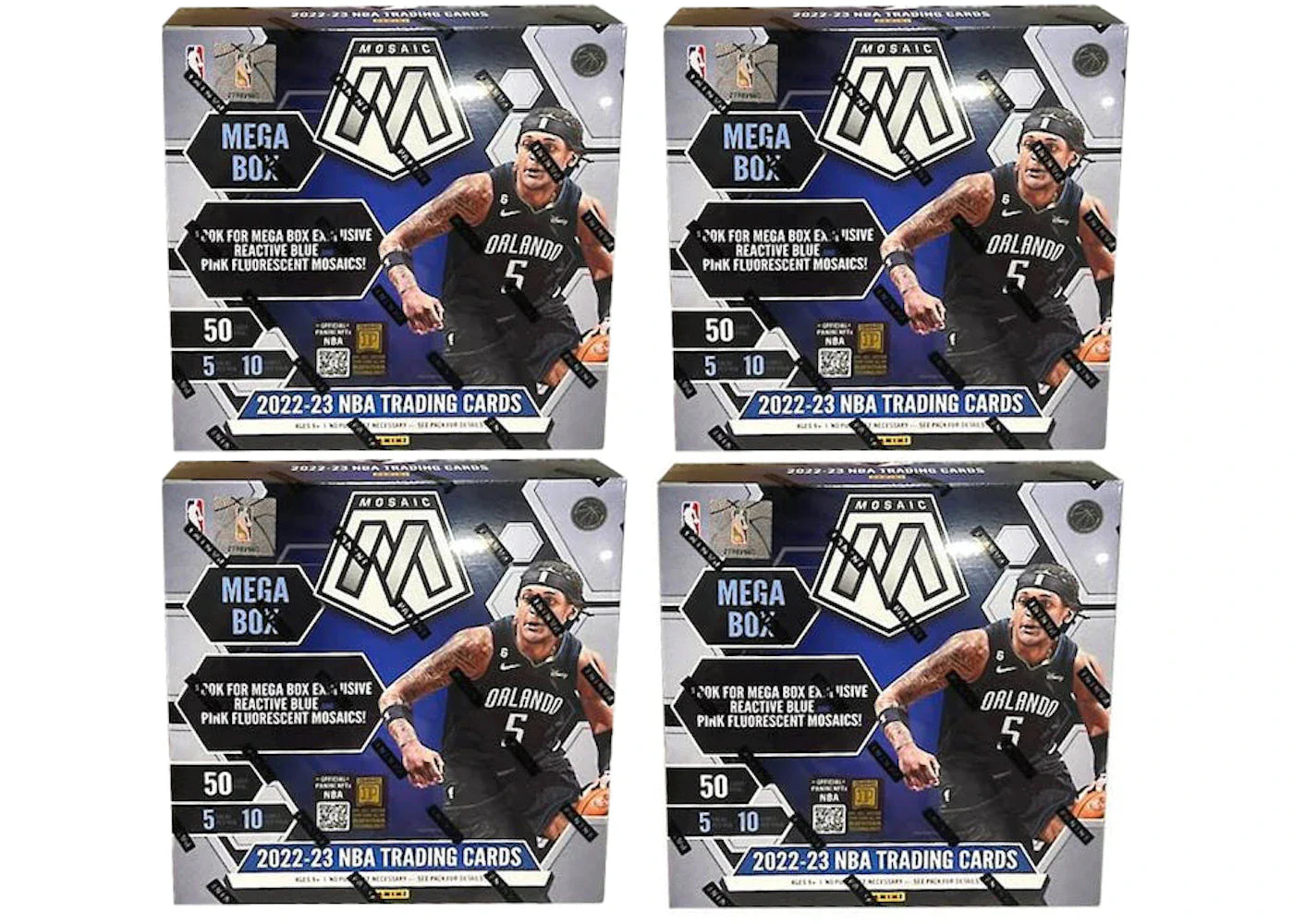 2022-2023 Panini Mosaic Basketball Mega Box 4x Lot