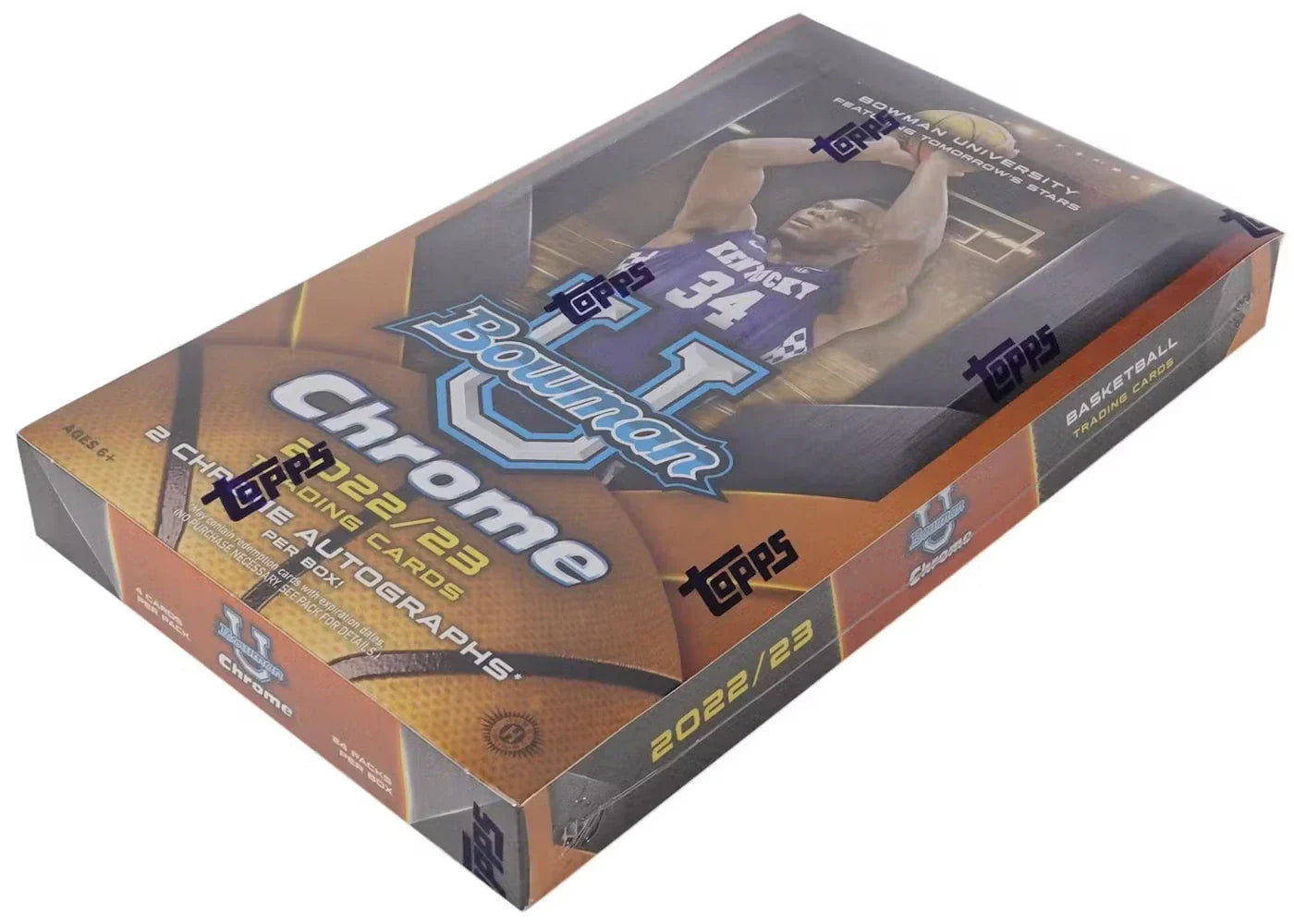 2022-23 Bowman University Chrome Basketball Hobby Box