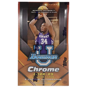 2022-23 Bowman University Chrome Basketball Hobby Box
