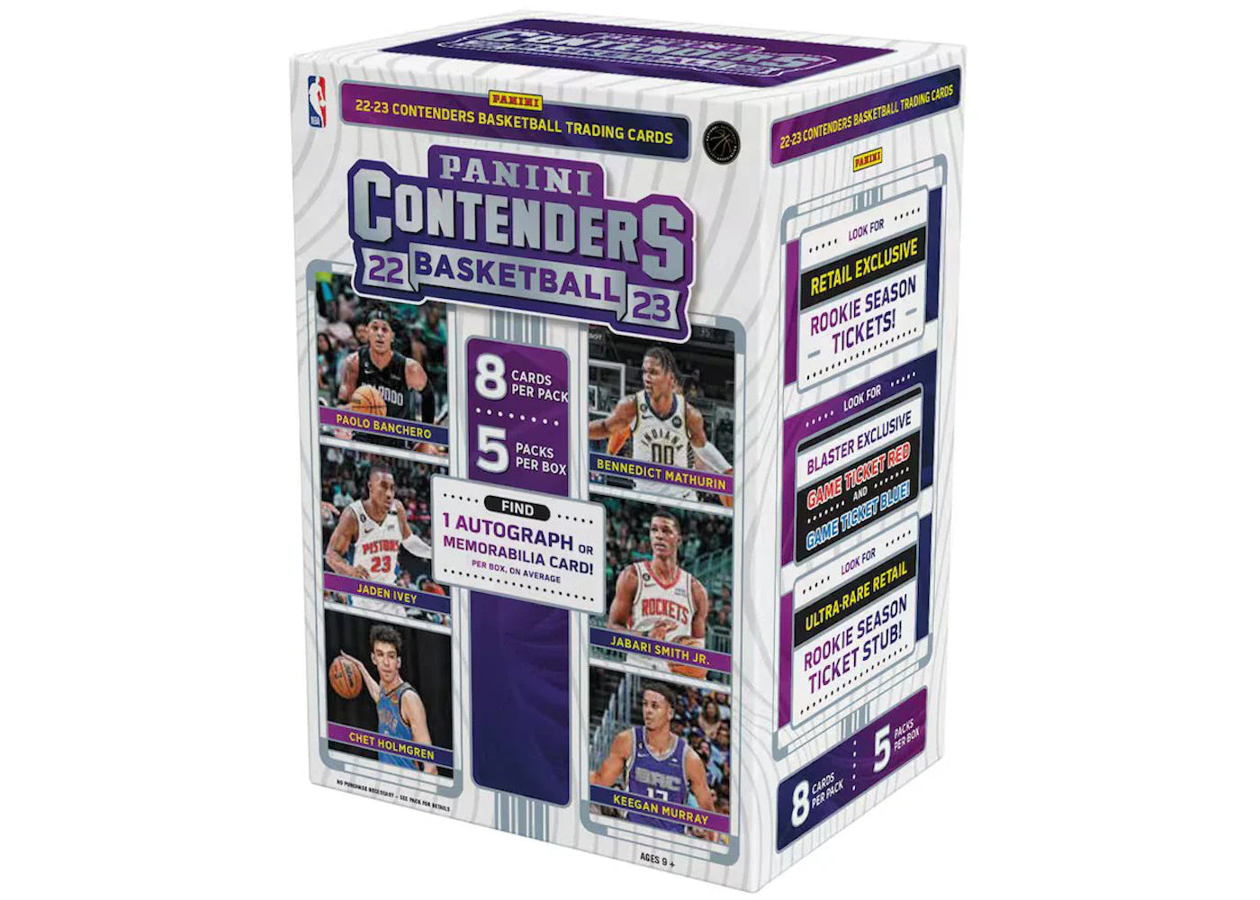 2022-23 Panini Contenders Basketball Blaster Box
